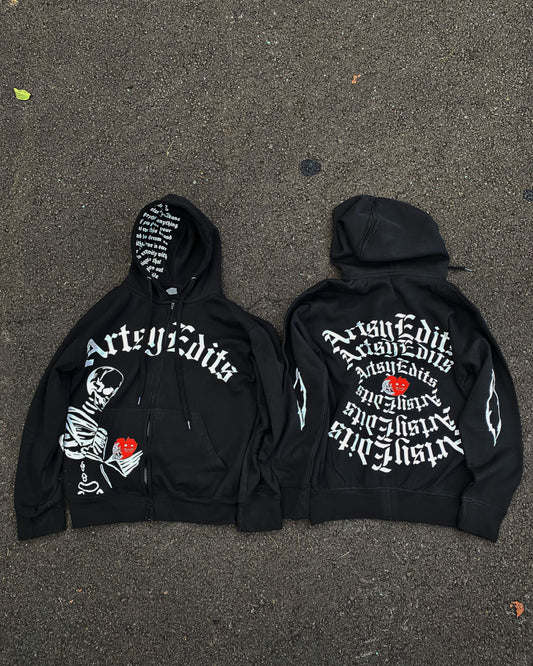 AE Skelly Hoodie (Black)