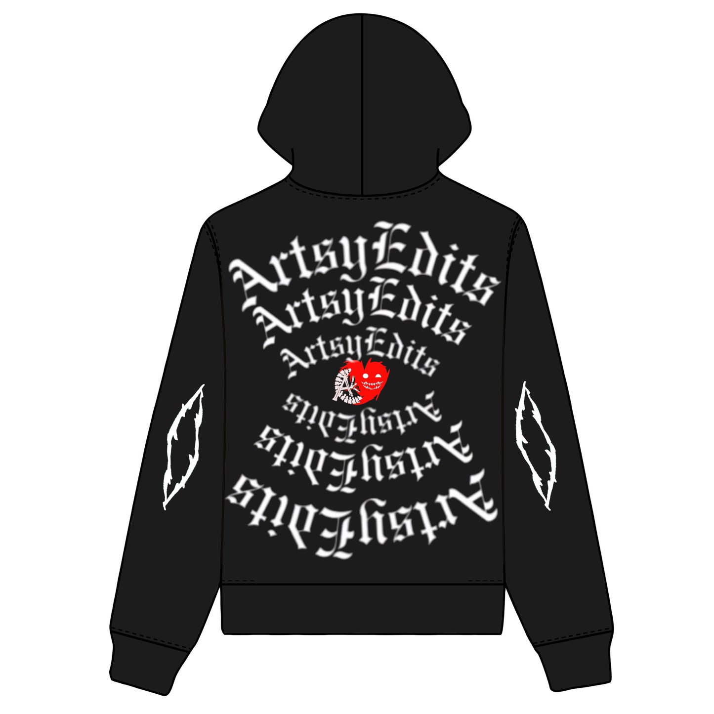 AE Skelly Hoodie (Black)